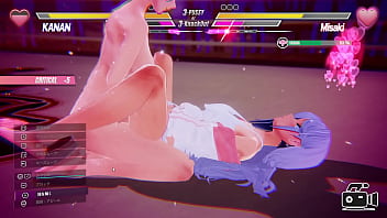 レズバトルゲームをプレイ