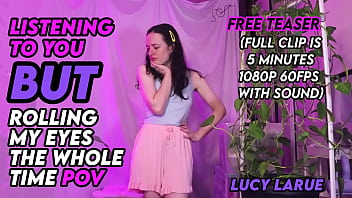 Listening To You But Rolling My Eyes The Whole Time Pov thumbnail