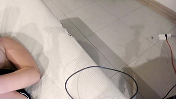 Pluged deep & straigt ass to mouth