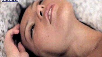 Brunette teen minx in stockings rub pussy