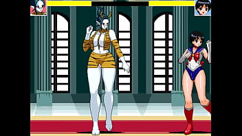 Hot babes fuck young stud