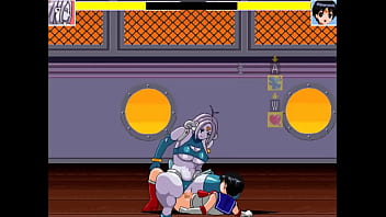 Hot babes fuck young stud