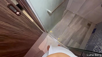 Naughty maid ordered to suck and fuck for her job