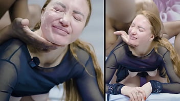 Intense deepthroat and hot anal sex for julia