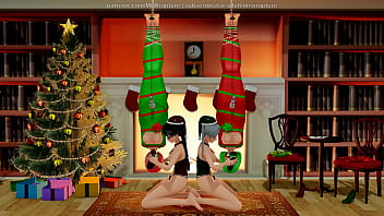 Wrapped and hung by the chimney lez bdsm video