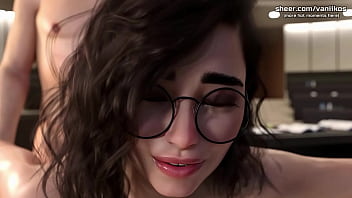 Innocent young babe fucked in classroom freshwomen 3d animated porn game part #9