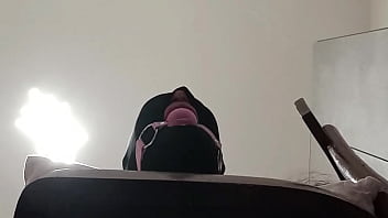 Preview tied up blindfolded and ballgagged milf gets fucked in her mouth pussy and ass