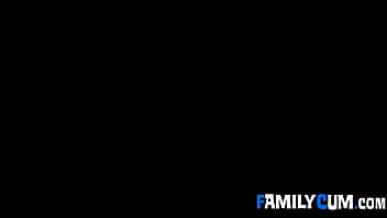 I opened my pretty mouth for his dick familycum