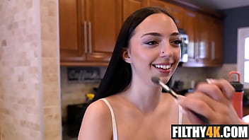 20yo stretches out for anal