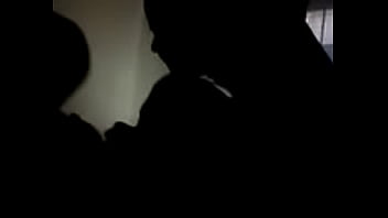 Blowing job n the shadows