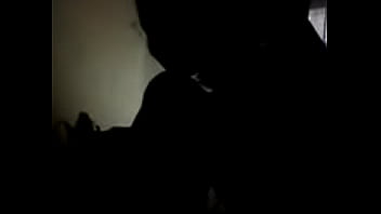 Blowing job n the shadows