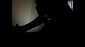 Blowing job n the shadows