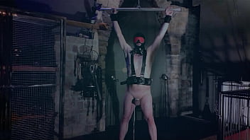 Nelly kent has no mercy for his cock and balls