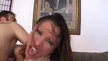 2 guys throat fucking latina