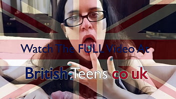 British 19 year old amateur's first cumshot compilation