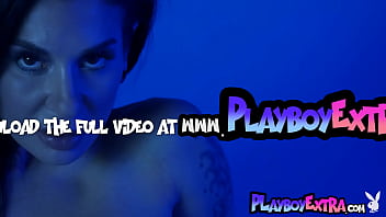 Big Titted Beauty Introducing Her Sexy Tattoos And Her Hot Pussy thumbnail