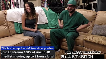 Aria nicole pussy gets blasted after gloved handjob