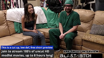 Aria nicole pussy gets blasted after gloved handjob