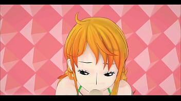 One piece nami hentai sex beep block skyway song mmd 3d green bikini clip