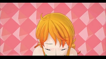 One piece nami hentai sex beep block skyway song mmd 3d green bikini clip