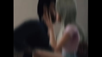 College student gets fucked against a desk