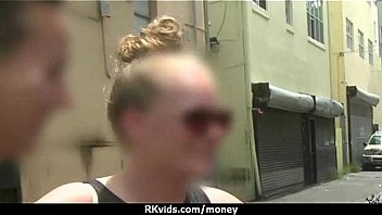 Sexy teen nails her butt on hard dick for cash 10