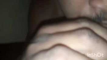 Guy licks his gf’s wet pussy before fucking her hard