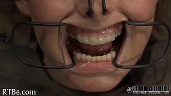 Cutie acquires senseless caning