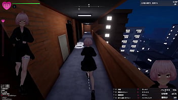 帰宅してきた人がエレベーター乗ったので一緒にエレベーターに乗り、その人の後ろでこっそり露出！