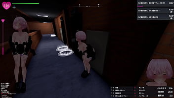 帰宅してきた人がエレベーター乗ったので一緒にエレベーターに乗り、その人の後ろでこっそり露出！