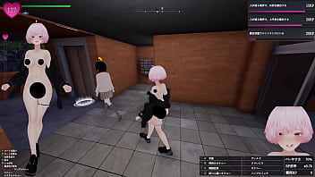 帰宅してきた人がエレベーター乗ったので一緒にエレベーターに乗り、その人の後ろでこっそり露出！