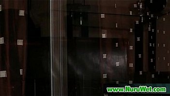 Nuru session with sexy busty masseuse 13