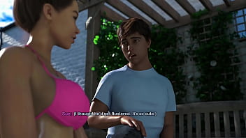 My bimbo dream #11 stepbrother got to motorboat stepmom's new fake tits