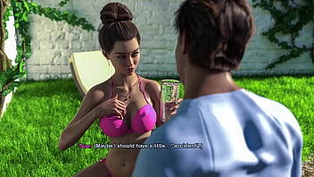 My bimbo dream #11 stepbrother got to motorboat stepmom's new fake tits