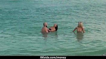 Desperate teen naked in public and fucks to pay rent 13