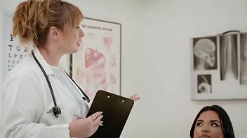 Stepmom penny and her stepdaughter summer doctor checkup