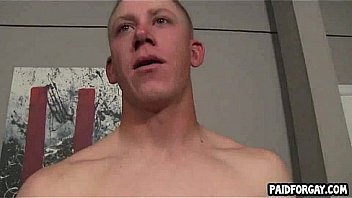 Straight Hunk Paid Cash To Tug On His Hard Cock thumbnail