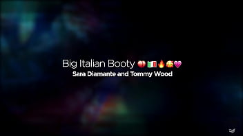 Perfect italian big ass pornstar getting her pink pussy fucked