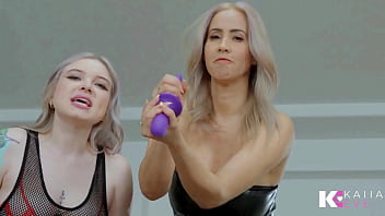 Goddesses edging & denying meat puppet asshole