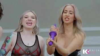 Goddesses edging & denying meat puppet asshole