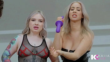 Goddesses edging & denying meat puppet asshole