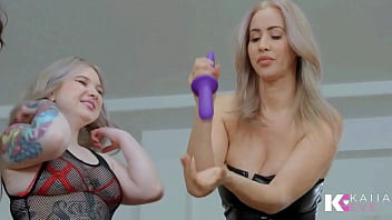 Goddesses edging & denying meat puppet asshole