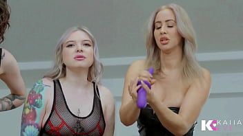 Goddesses edging & denying meat puppet asshole