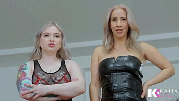Goddesses edging & denying meat puppet asshole