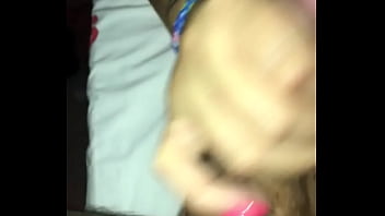 Um mulher socando meu pau