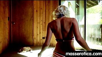 Sensual oil massage turns to hot lesbian action 8