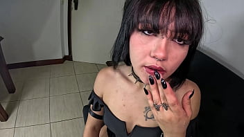 Rubi torres levando ferro no rabo