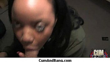 Extreme interracial gangbang sexy ebony hottie group sex 11