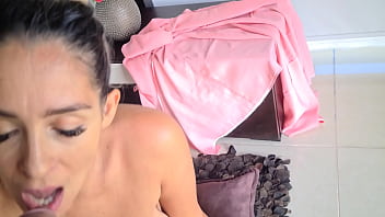 Kneeling on the floor he puts his cock in my fours to cum in my ass