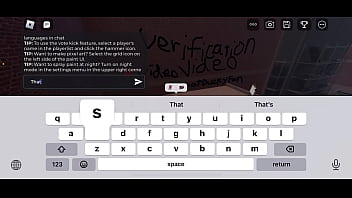 Roblox verify video